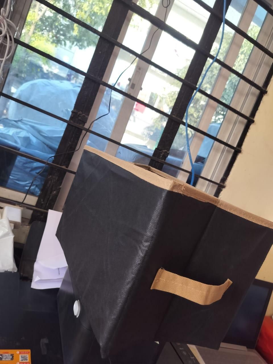 Closet Organiser - Black (Pack of 4) Assorted Colour