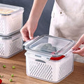 Kitchen Food Storage Containers Set (Pack of 2)